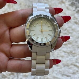 White Anne Klein Watch